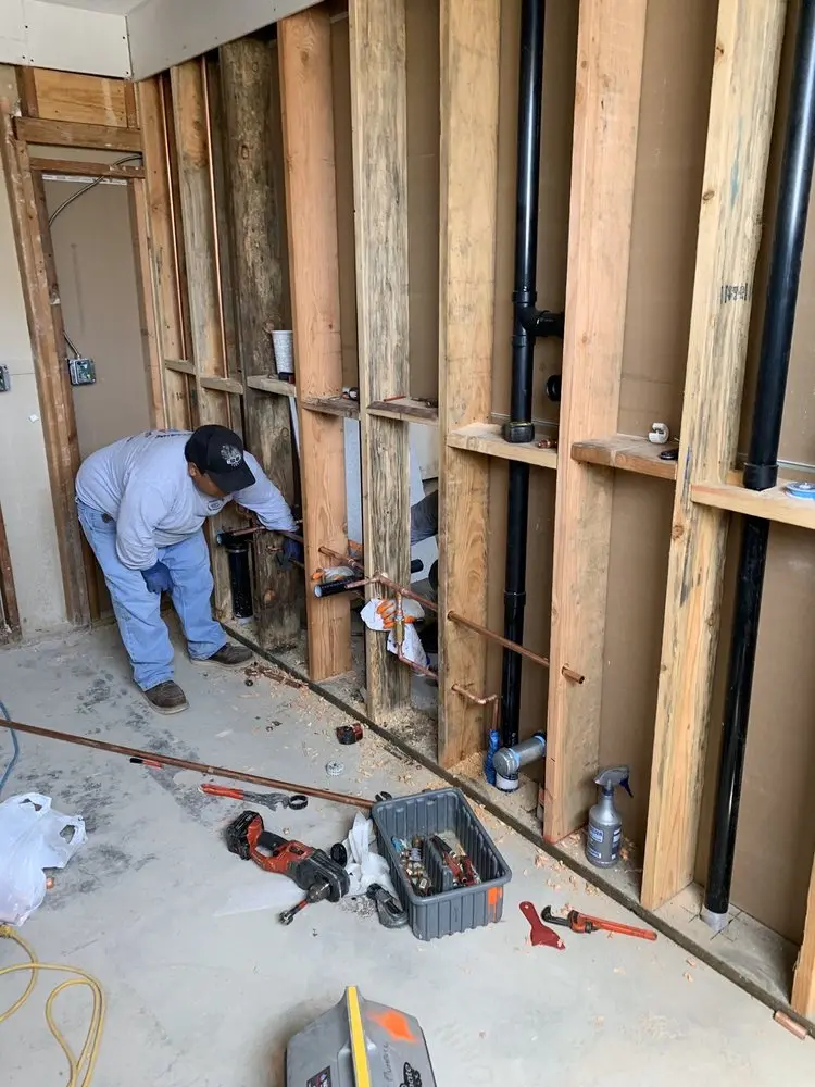 Commercial rough-in plumbing for Commercial Plumbing in Gulf Breeze